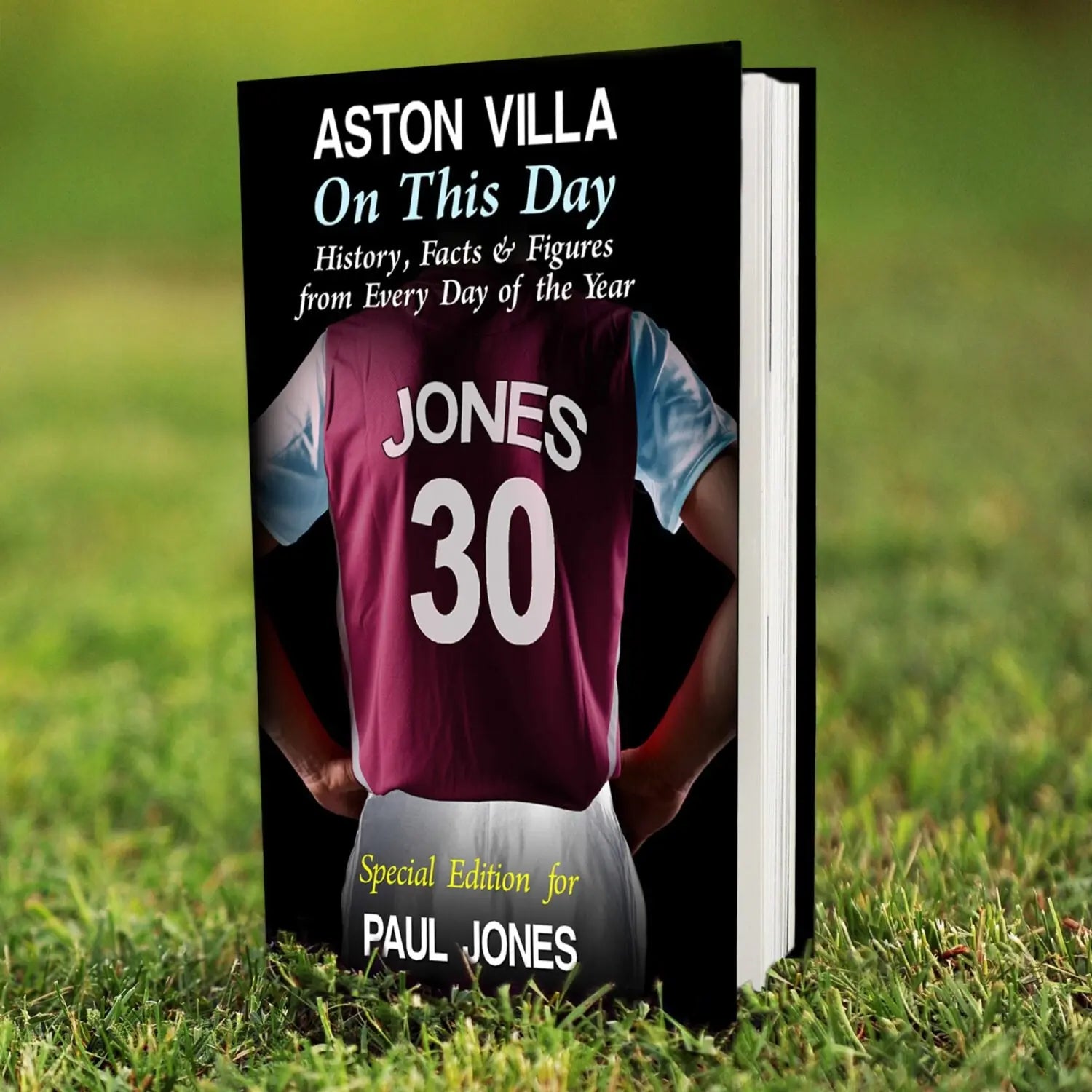 Personalised Aston Villa on this Day Book - Shop Books At Gift Moments - 1