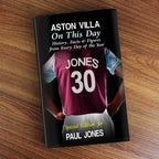 Personalised Aston Villa on this Day Book - Shop Books At Gift Moments - 2