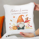 Personalised Autumn Gonk Cushion: 2 - Cushions By Gift Moments