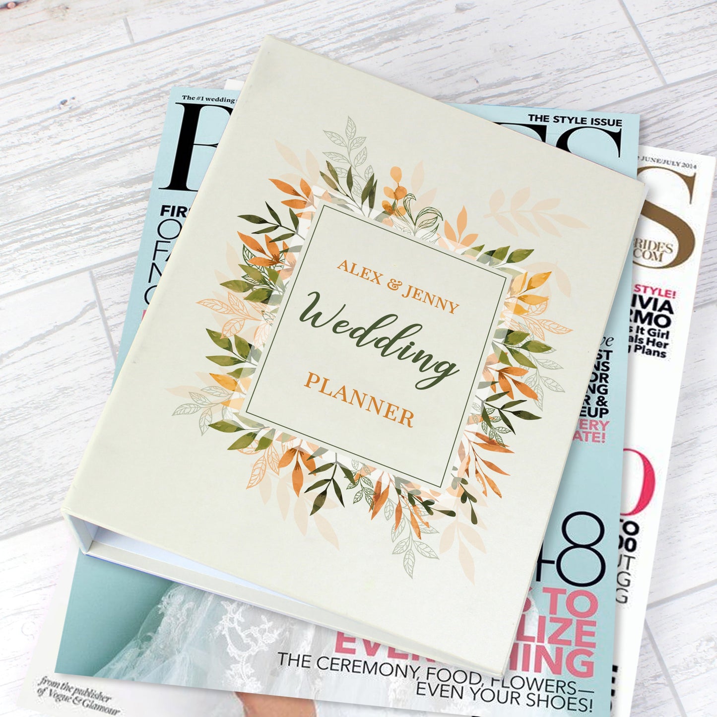 Personalised Autumnal Wedding Planner: 2 - Calendars & Planners By Gift Moments