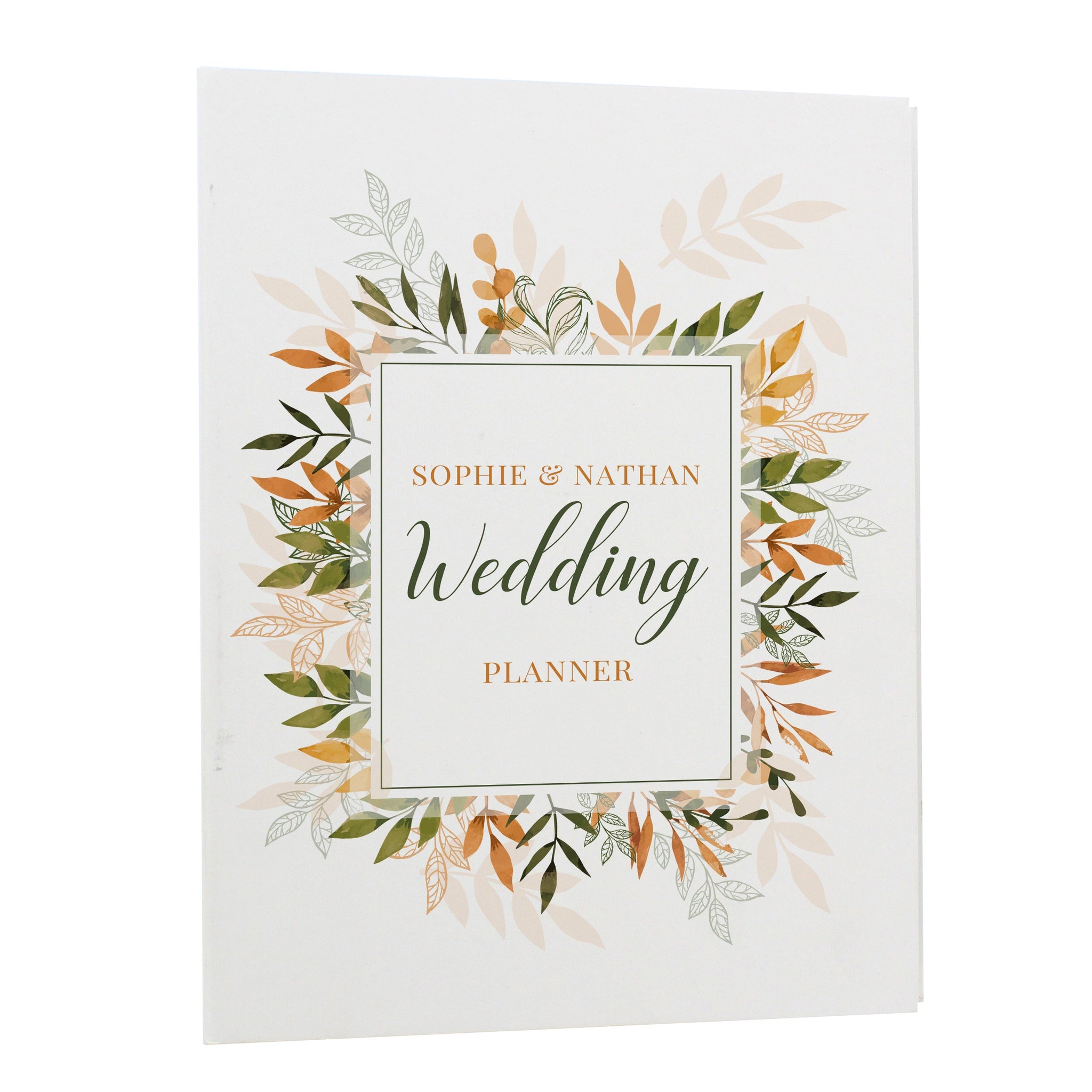 Personalised Autumnal Wedding Planner: 4 - Calendars & Planners By Gift Moments