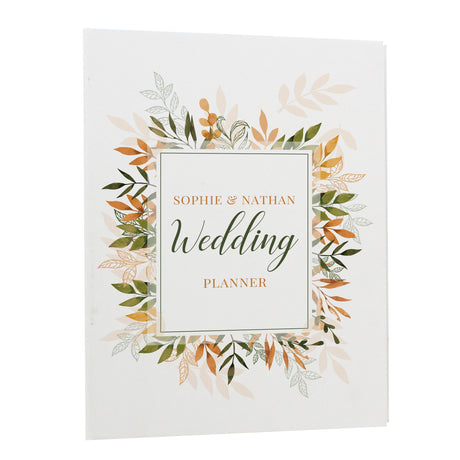 Personalised Autumnal Wedding Planner: 4 - Calendars & Planners By Gift Moments