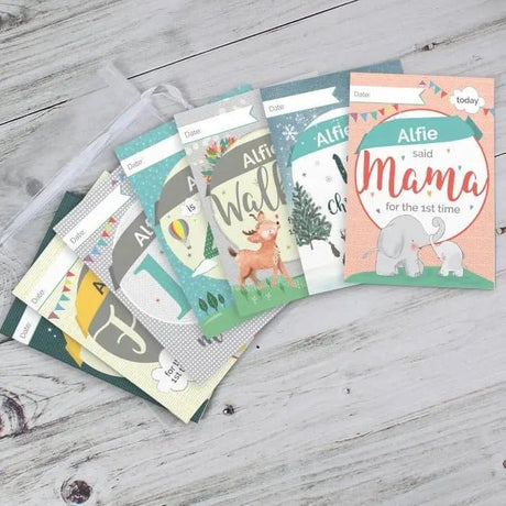 Personalised Baby Cards: For Milestone Moments: 5 - Keepsakes By Gift Moments