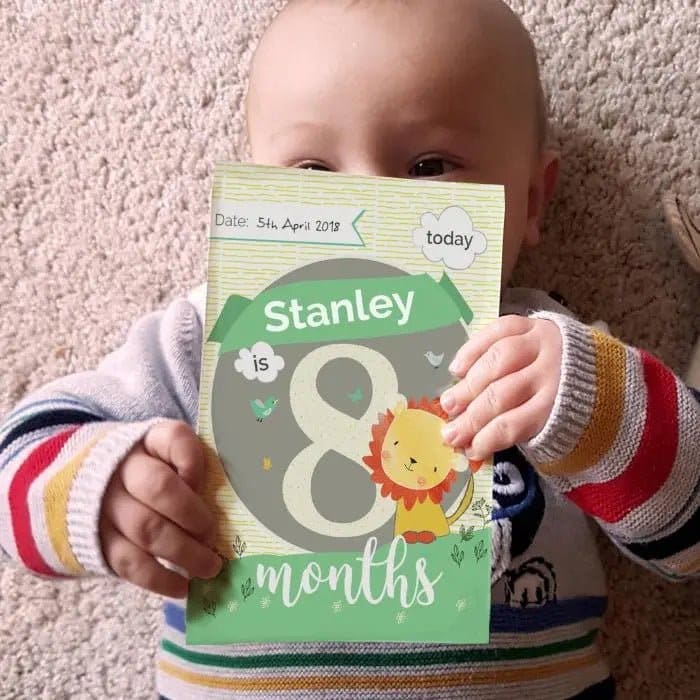 Personalised Baby Cards: For Milestone Moments - Shop Keepsakes At Gift Moments - 1