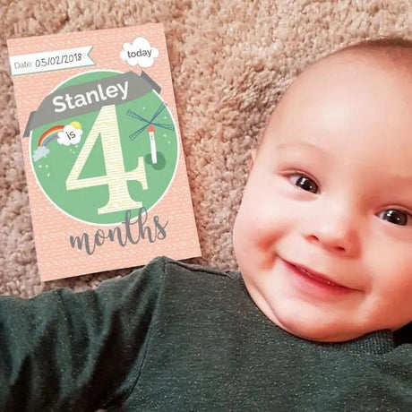 Personalised Baby Cards: For Milestone Moments: 2 - Keepsakes By Gift Moments