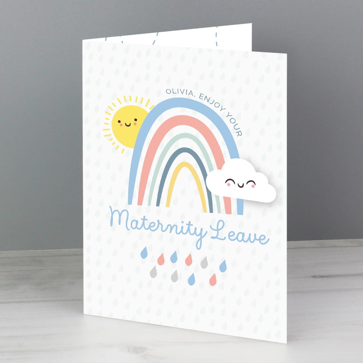Personalised Baby Shower and New Baby Card: 2 - Greeting Cards By Gift Moments