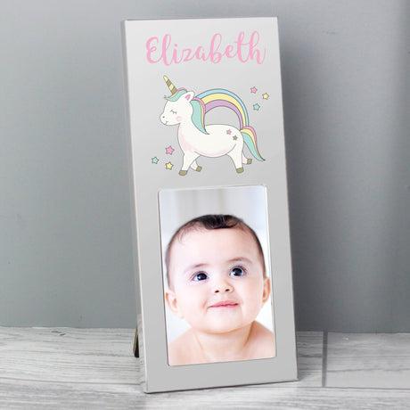 Personalised Baby Unicorn 2x3 Photo Frame: 3 - Photo Frames By Gift Moments