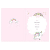 Personalised Baby Unicorn Card: 6 - Greeting Cards By Gift Moments