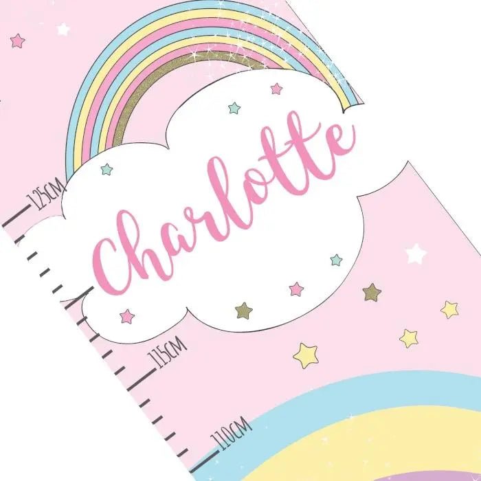 Personalised Baby Unicorn Height Chart: 6 - Height Charts By Gift Moments