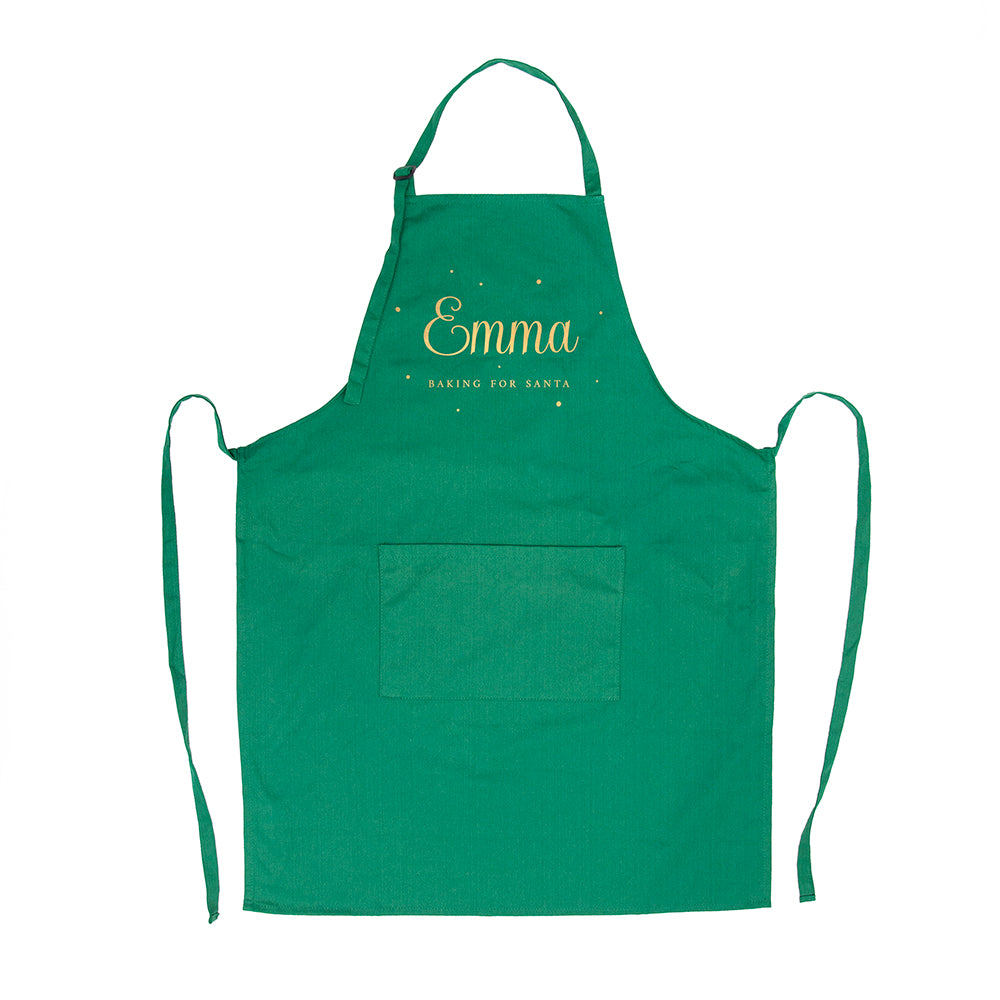Personalised Baking for Santa Christmas Apron: 6 Aprons By Gift Moments