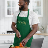 Personalised Baking for Santa Christmas Apron: 2 Green Aprons By Gift Moments