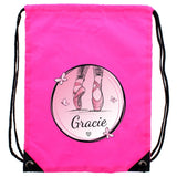 Personalised Ballet Pink Kit Bag: 4 - Kids Bags By Gift Moments