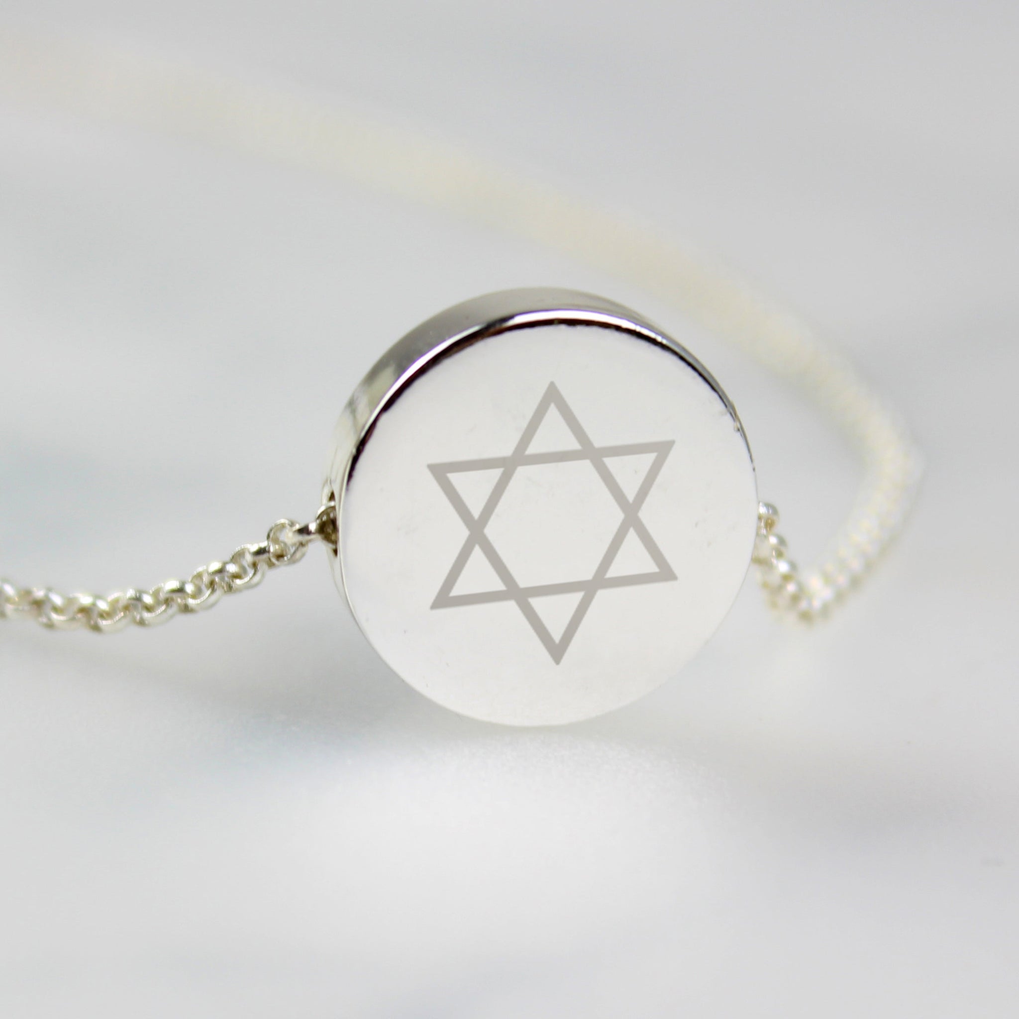 Personalised Bat Mitzvah Sentiment Silver Tone Necklace and Box: 3 - Necklaces By Gift Moments