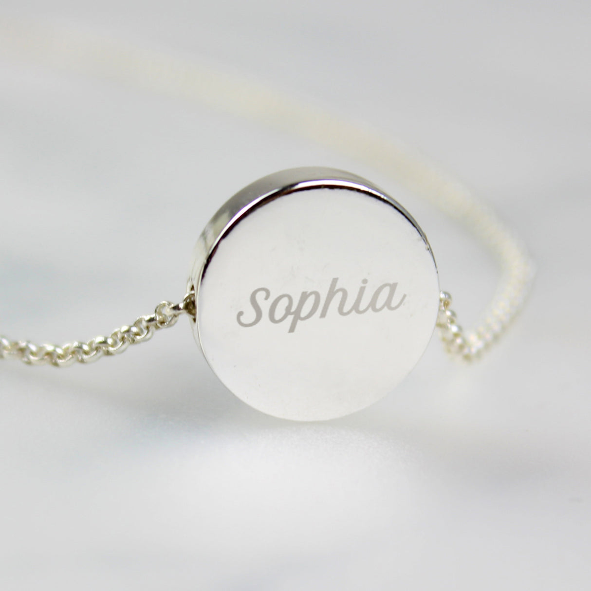 Personalised Bat Mitzvah Sentiment Silver Tone Necklace and Box: 4 - Necklaces By Gift Moments