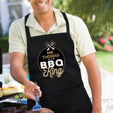 Personalised BBQ King Black Apron: 1 - Aprons By Gift Moments