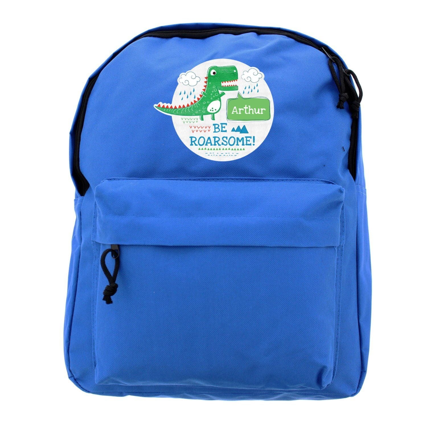 Personalised ’Be Roarsome’ Dinosaur Backpack: 3 - Kids Bags By Gift Moments