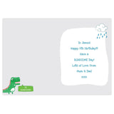 Personalised ’Be Roarsome’ Dinosaur Card: 4 - Greeting Cards By Gift Moments
