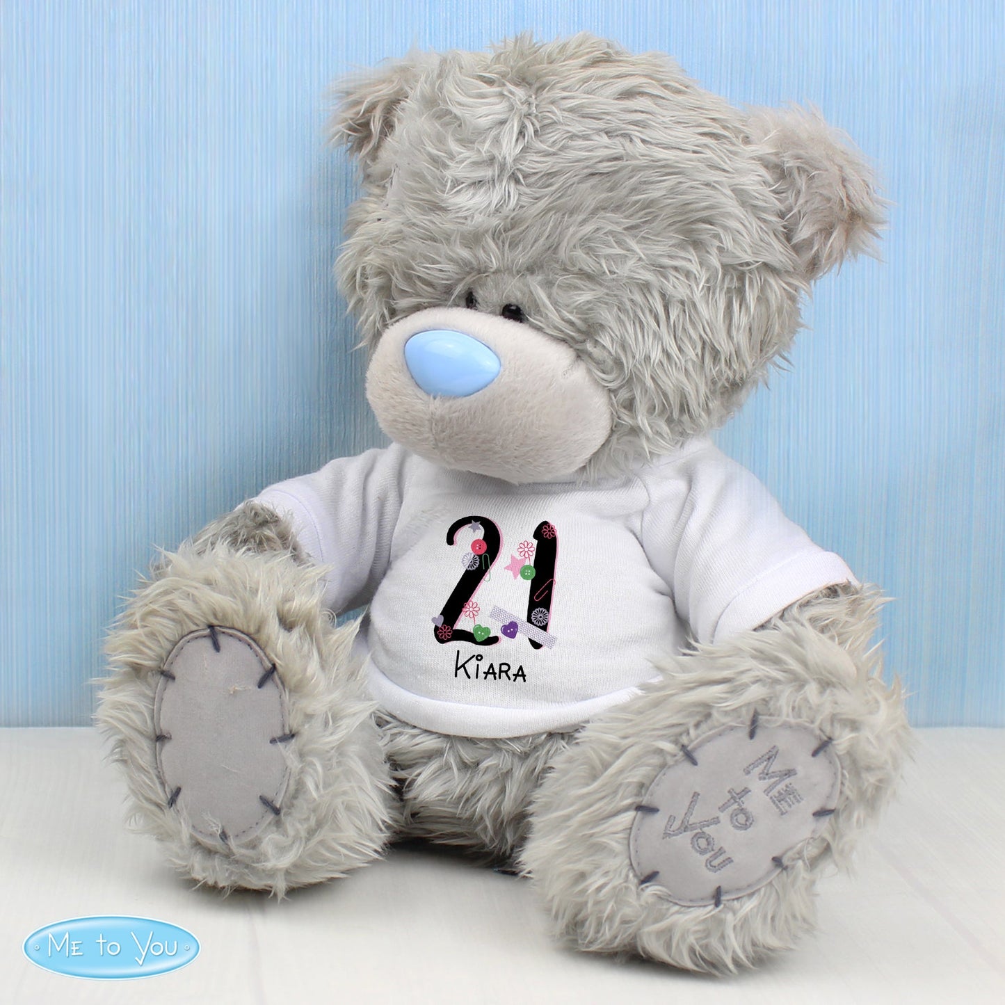 Personalised Me to You Bear Birthday Big Age: 5 - Teddy Bears & Soft Toys