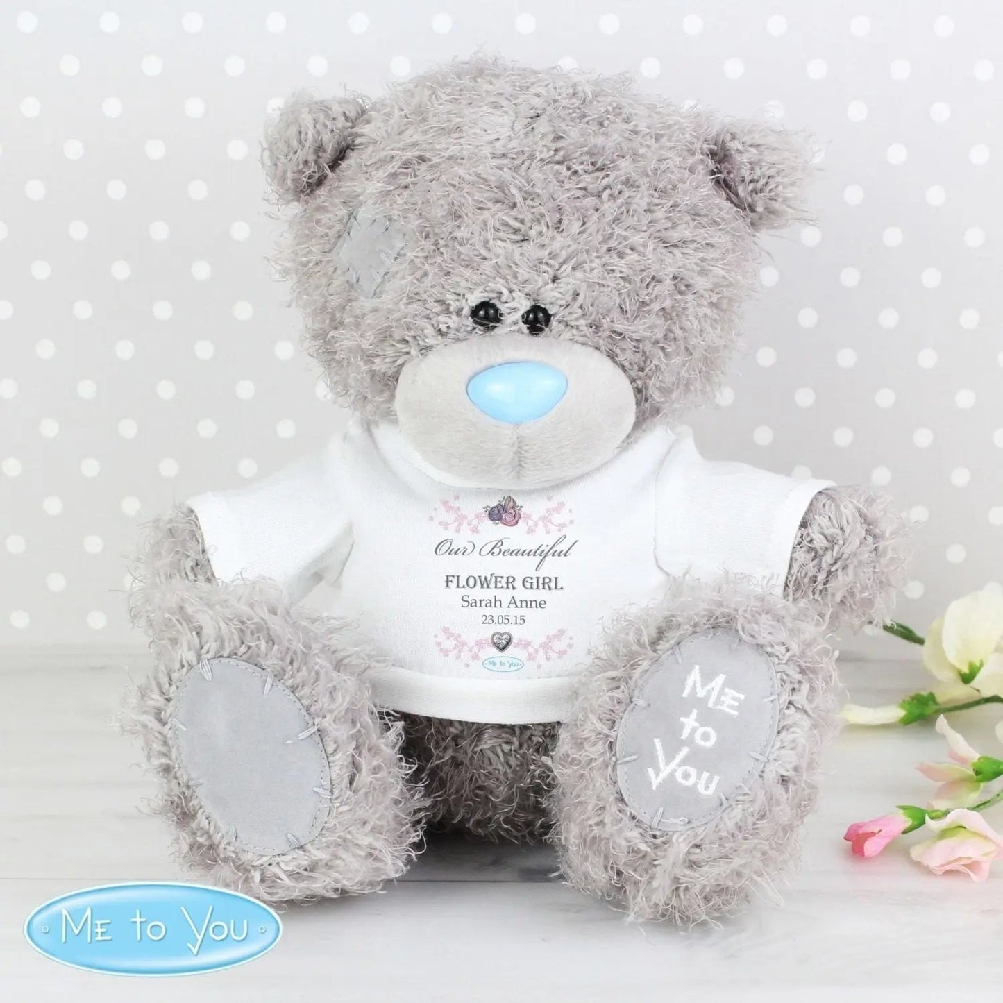 Personalised Me To You Bear for Bridesmaid and Flowergirl: 2 - Teddy Bears & Soft Toys