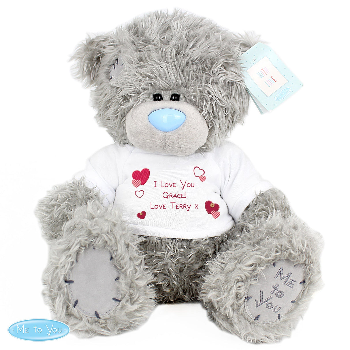 Personalised Me to You Bear Hearts: 6 Teddy Bears & Soft Toys