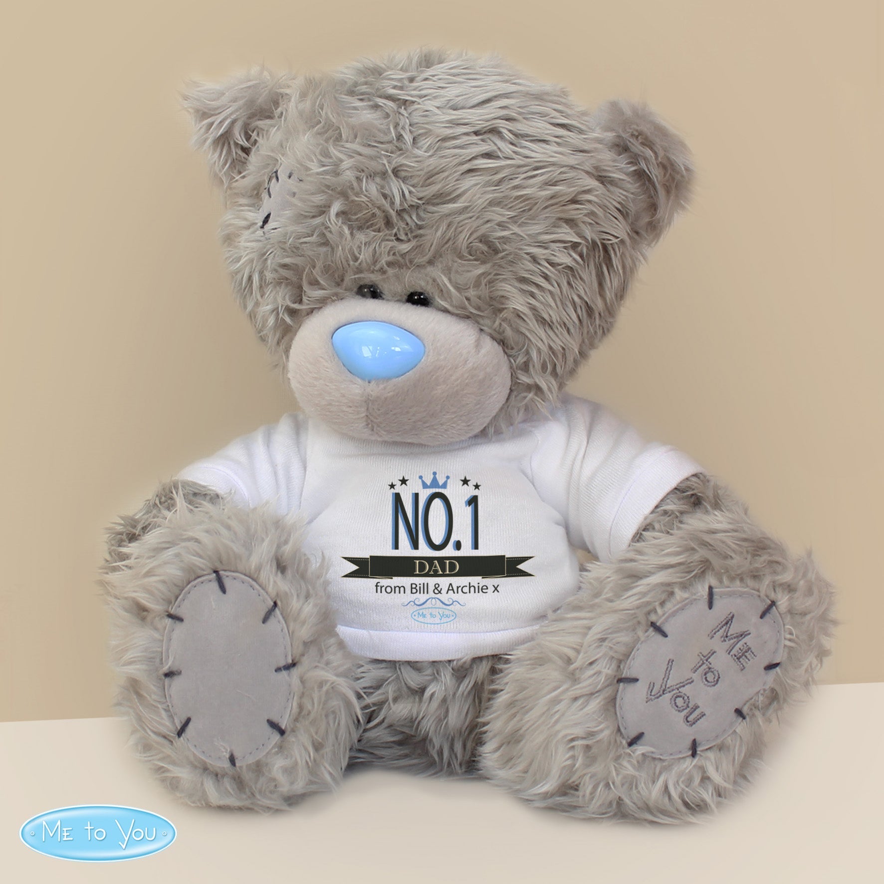 Personalised Me to You Bear ’No.1’: 4 - Teddy Bears & Soft Toys By Gift Moments