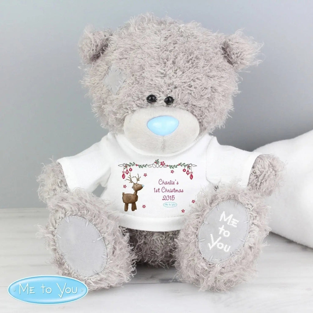 Personalised Me To You Bear Reindeer - Shop Teddy Bears & Soft Toys At Gift Moments - 1