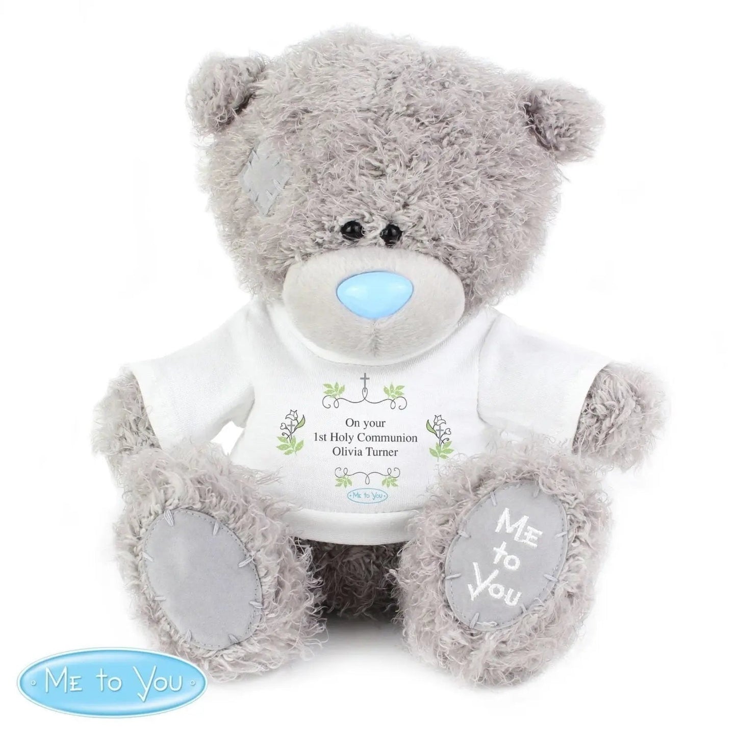 Personalised Me To You Bear Religious Cross: 4 - Teddy Bears & Soft Toys