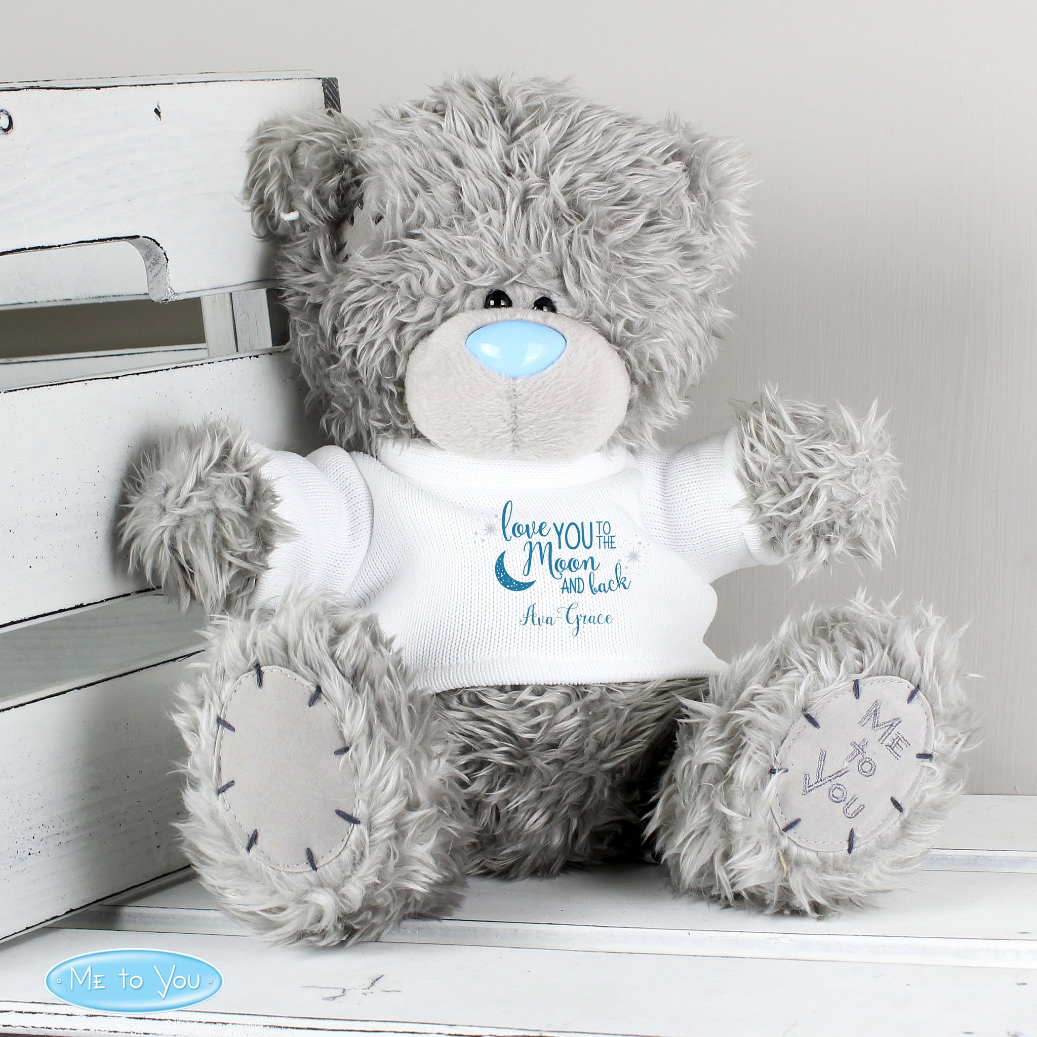 Personalised Me to You Bear ’To the Moon and Back’: 3 - Teddy Bears & Soft Toys