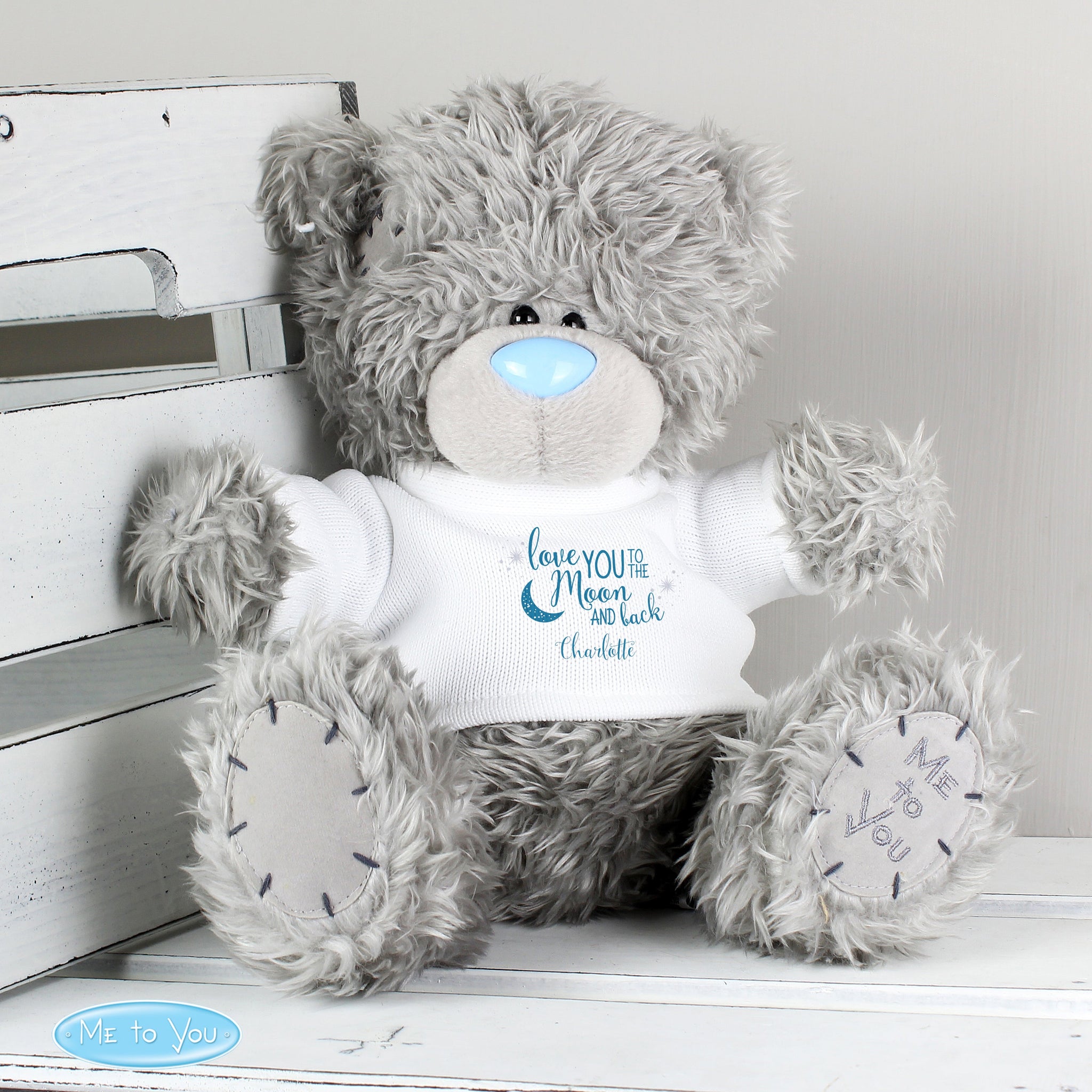 Personalised Me to You Bear ’To the Moon and Back’: 1 - Teddy Bears & Soft Toys