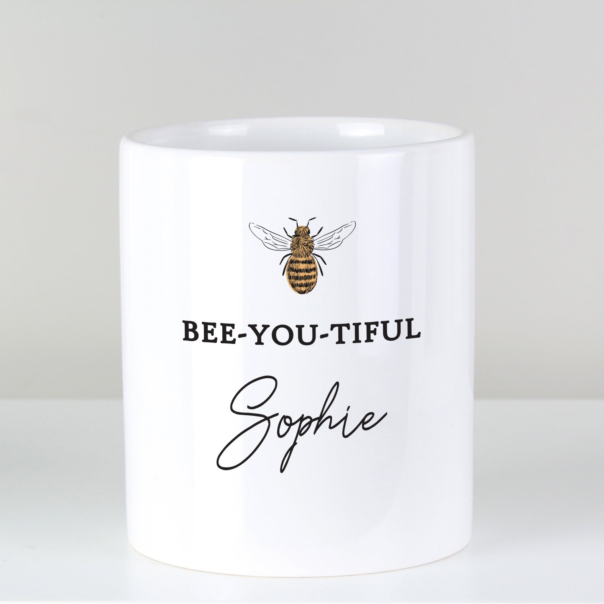 Personalised Bee-u-tiful Ceramic Storage Pot: 4 - Storage By Gift Moments