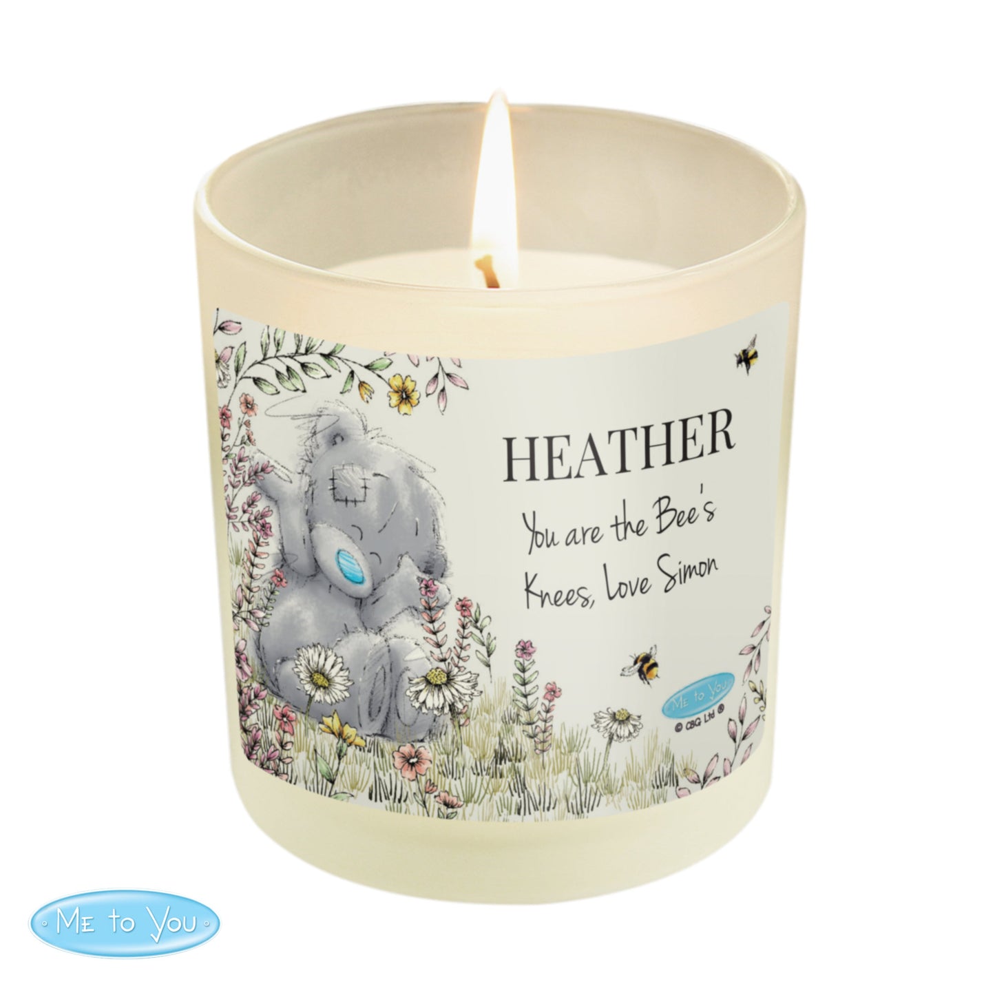 Personalised Me to You Bees Scented Jar Candle: 5 - Candles