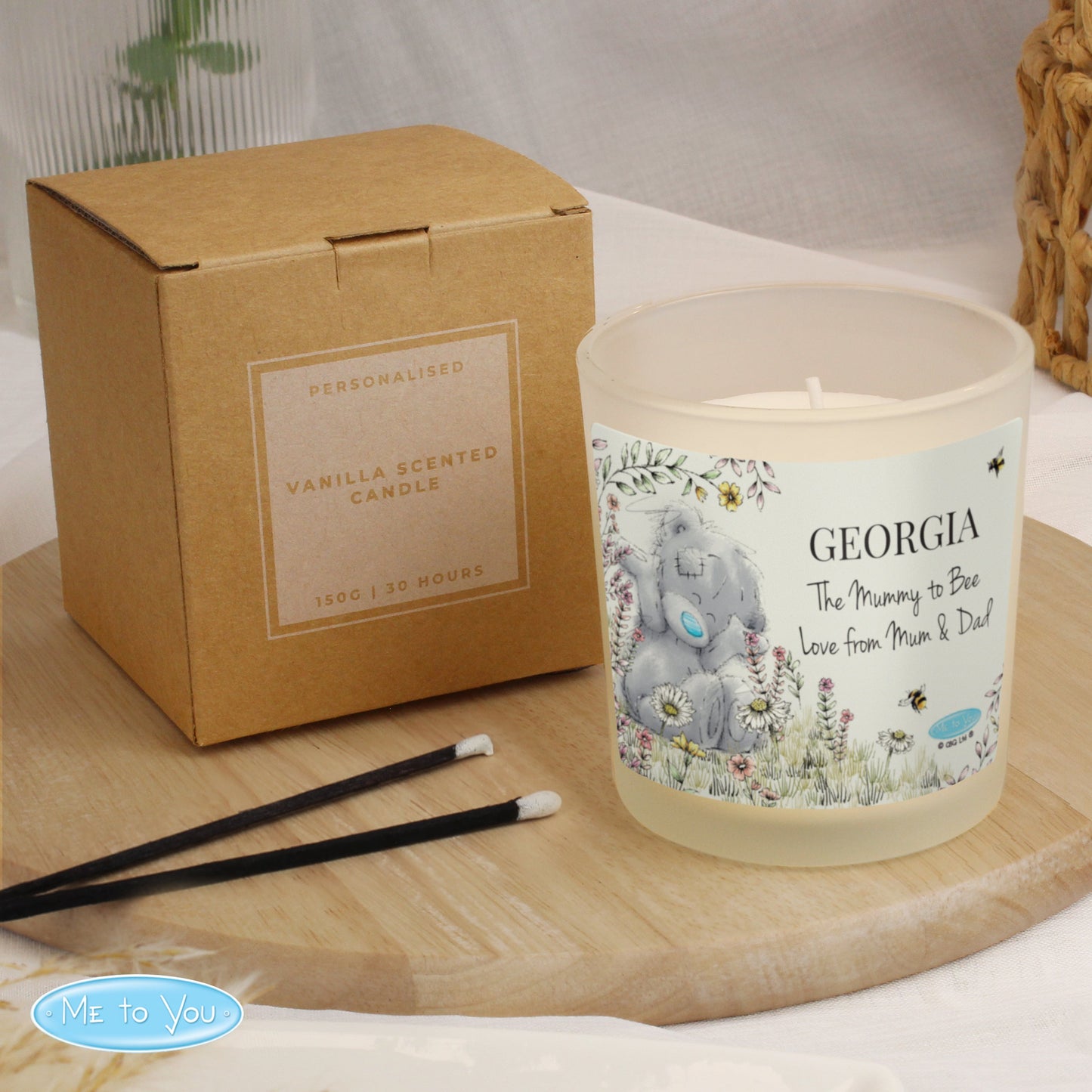 Personalised Me to You Bees Scented Jar Candle: 2 - Candles