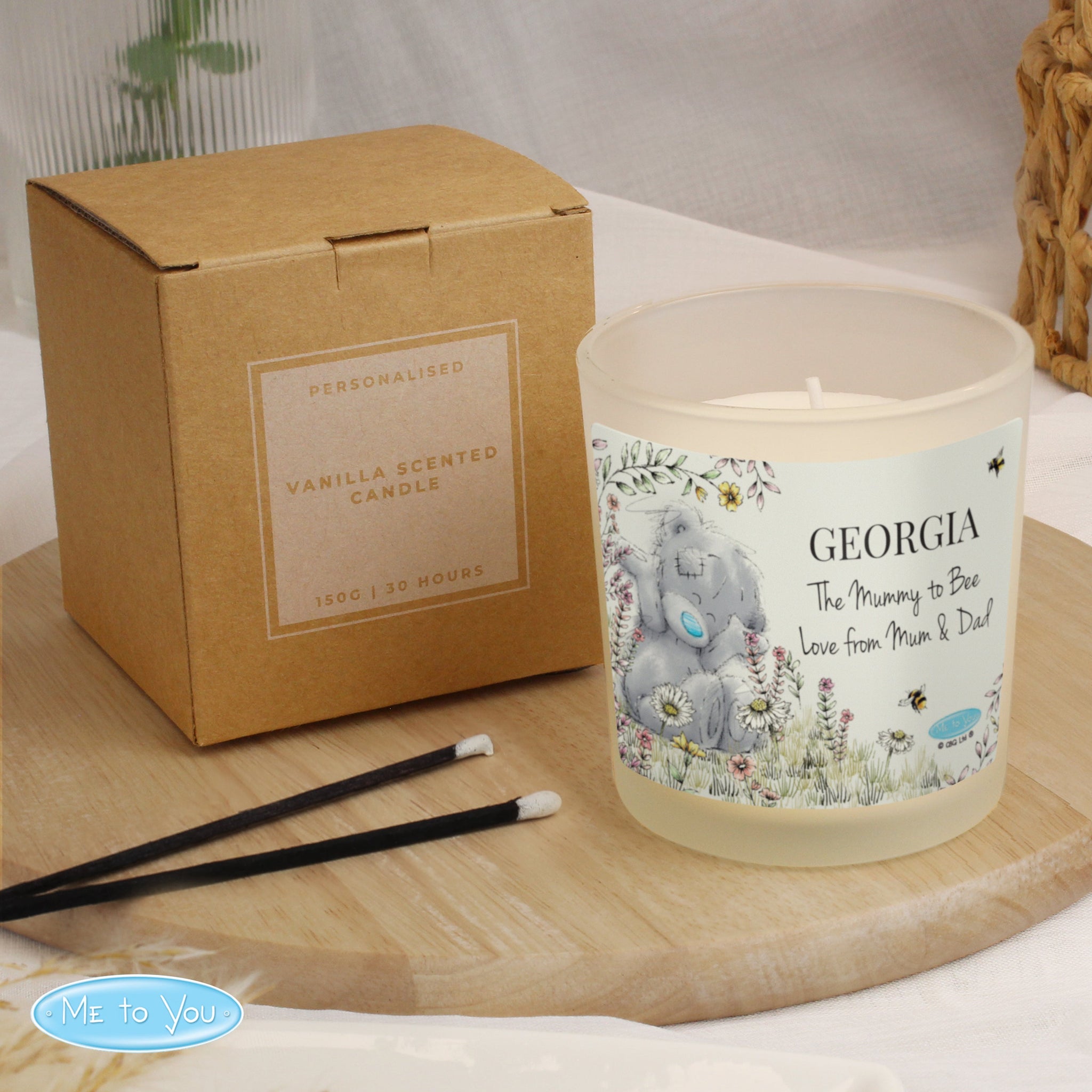 Personalised Me to You Bees Scented Jar Candle: 2 - Candles