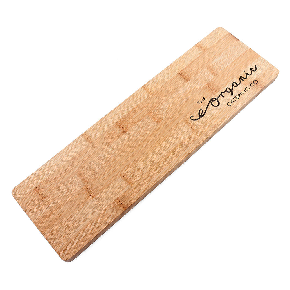 Personalised Bespoke Logo Bamboo Serving Board: 5 Chopping Boards By Gift Moments