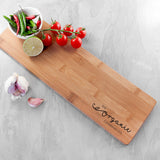 Personalised Bespoke Logo Bamboo Serving Board: 1 Chopping Boards By Gift Moments