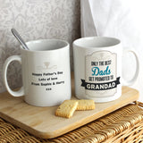 Personalised Best Dads Get Promoted to Mug: 1 - Mugs By Gift Moments