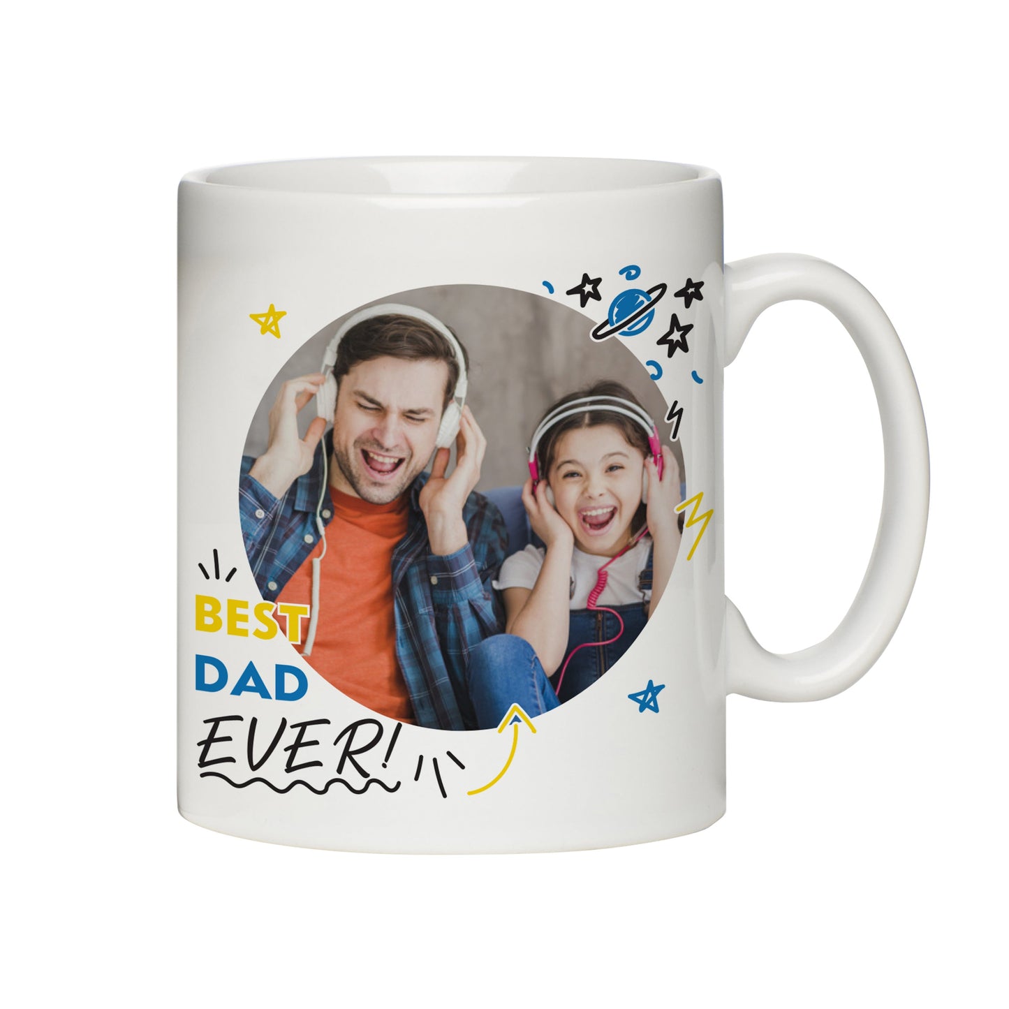 Personalised Best Ever Photo Upload Mug: 3 - Mugs By Gift Moments