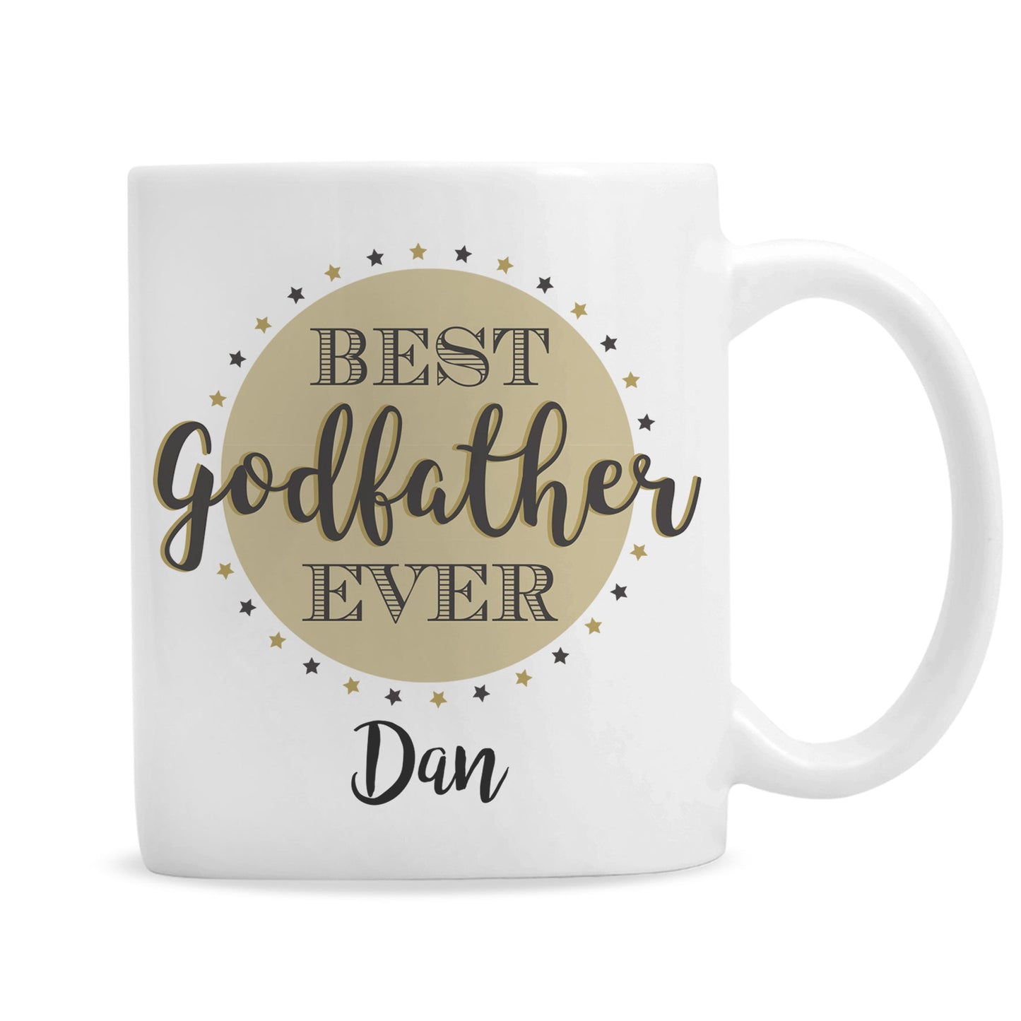 Personalised Best Godfather Mug: 6 - Mugs By Gift Moments