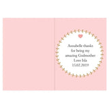 Personalised Best Godmother Card: 4 - Greeting Cards By Gift Moments