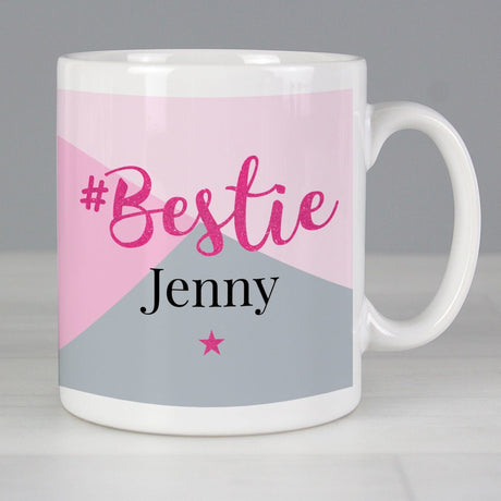 Personalised #Bestie Mug: 3 - Mugs By Gift Moments
