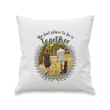 Personalised Better Together Photo Upload Cushion: 2 - Cushions By Gift Moments
