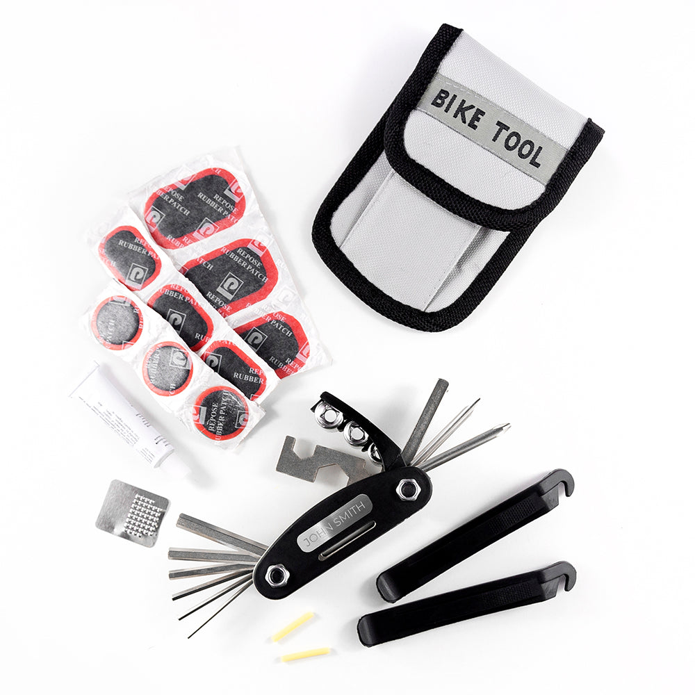 Personalised Bicycle Puncture Repair Tool Kit: 1 - Tools & Storage By Gift Moments
