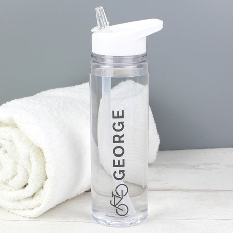 Personalised Bicycle Water Bottle: 1 - Water Bottles By Gift Moments