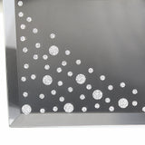 Personalised Big Age 6x4 Diamante Glass Photo Frame: 7 - Photo Frames By Gift Moments