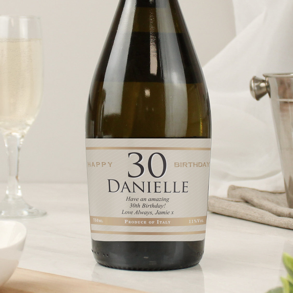 Personalised Big Age Birthday Prosecco: 2 - Prosecco By Gift Moments
