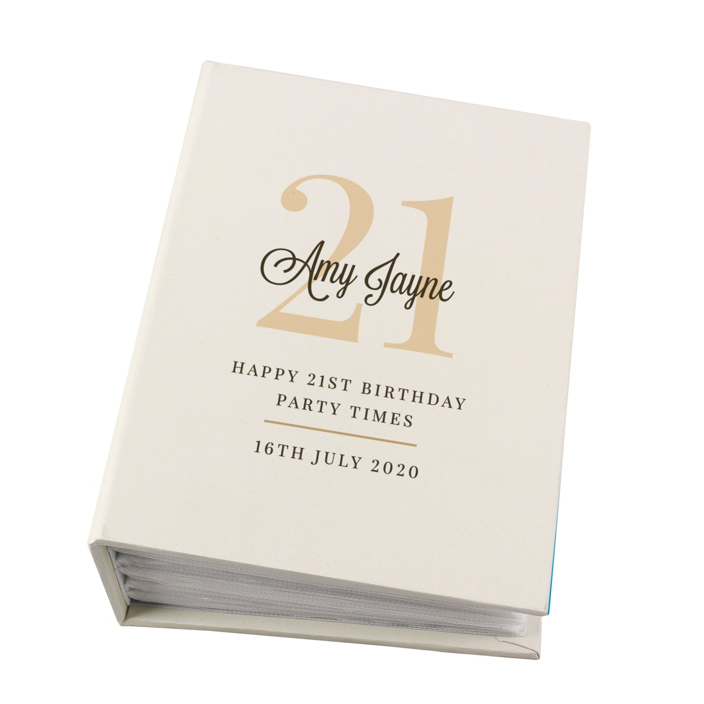Personalised Big Birthday 6x4 Photo Album with Sleeves: 7 - Photo Albums By Gift Moments