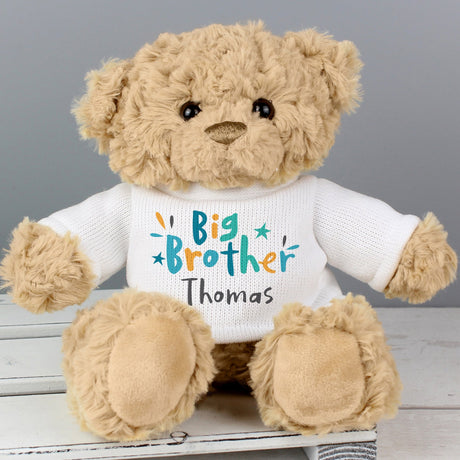 Personalised Big Brother Teddy Bear: 1 Teddy Bears & Soft Toys By Gift Moments