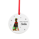 Personalised Big Dog Christmas Tree Ornament: 4 - Christmas Decorations By Gift Moments