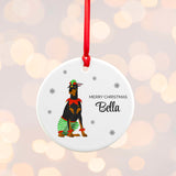 Personalised Big Dog Christmas Tree Ornament: 3 - Christmas Decorations By Gift Moments