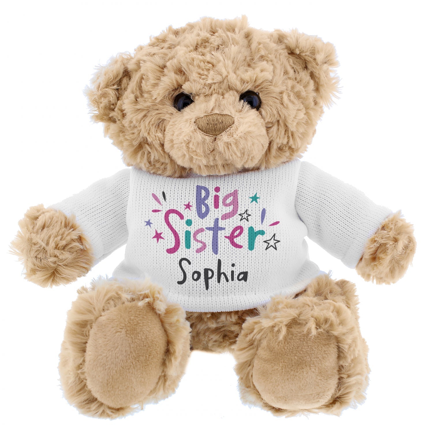 Personalised Big Sister Teddy Bear - Shop Teddy Bears & Soft Toys At Gift Moments - 3